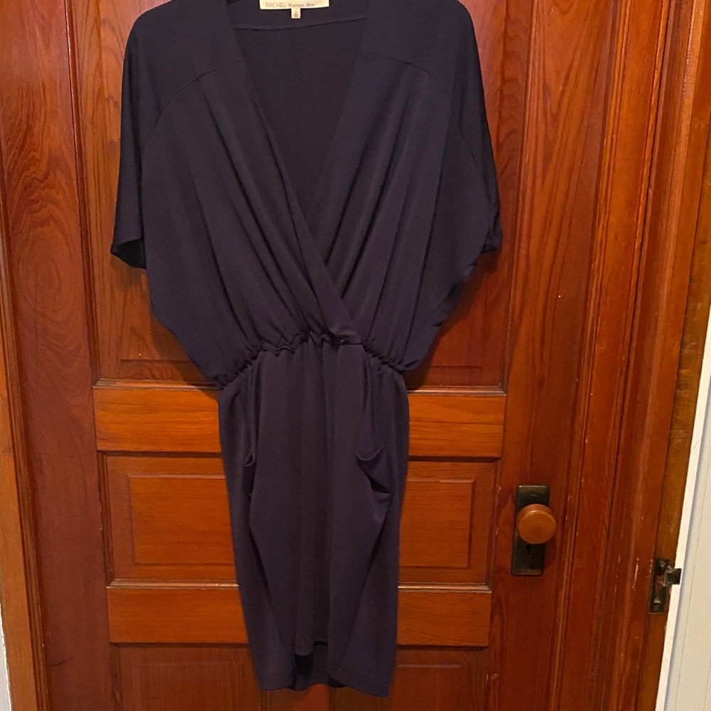 RACHEL Rachel Roy Deep Blue Midi Dress